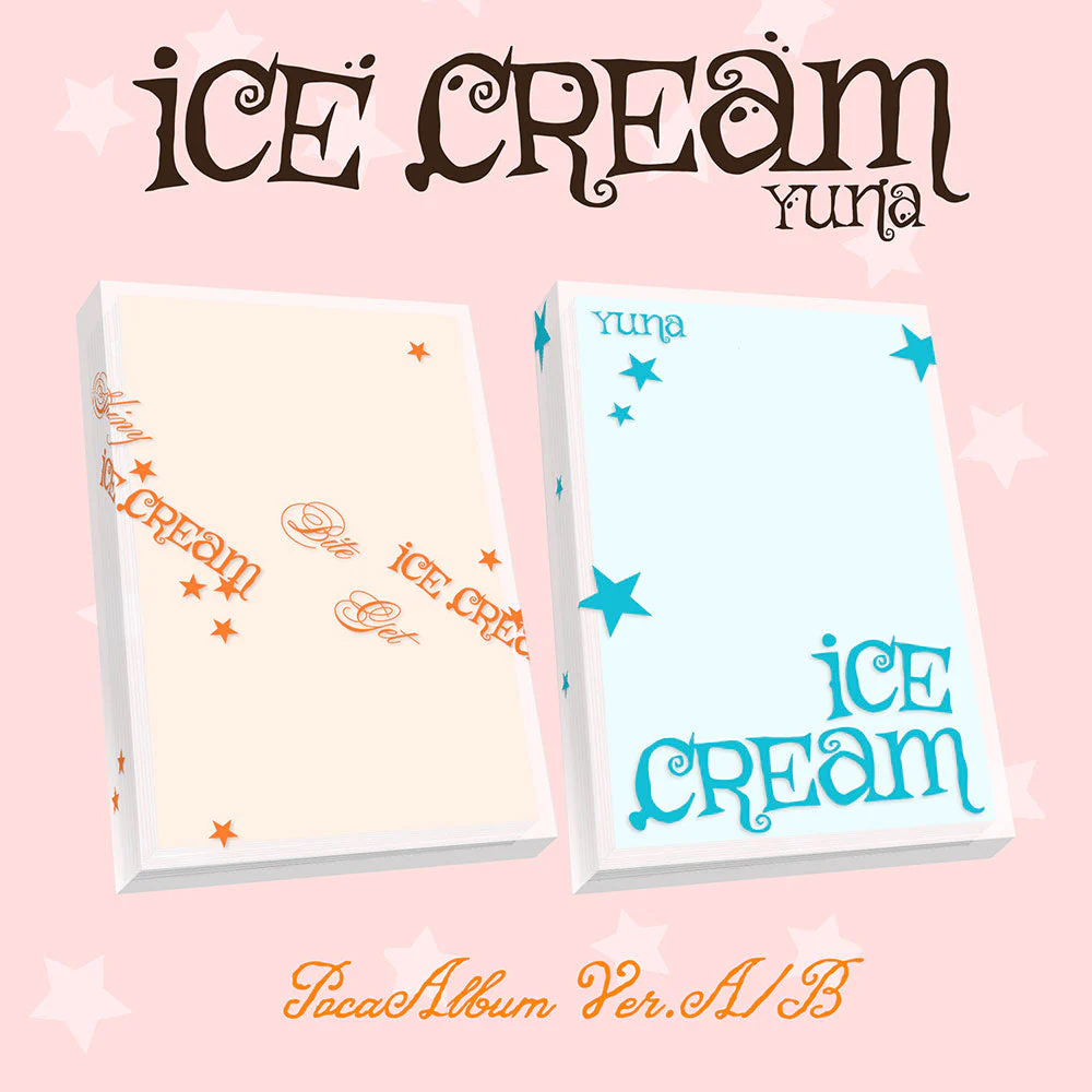 ITZY YUNA - ICE CREAM 1ST MINI ALBUM POCAALBUM VER SET