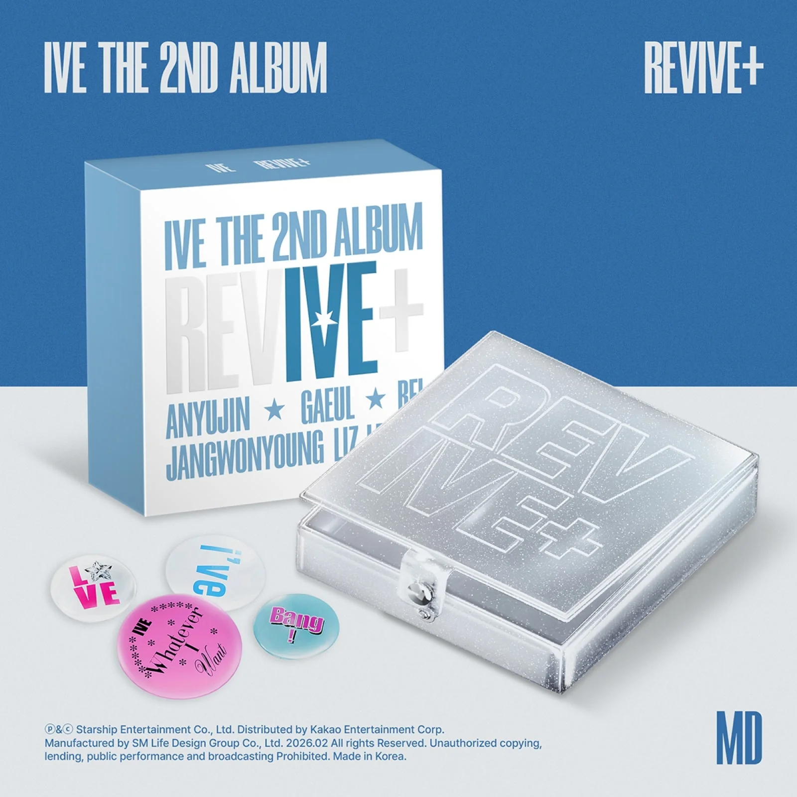 IVE - REVIVE+ 2ND ALBUM LIMITED MD VER
