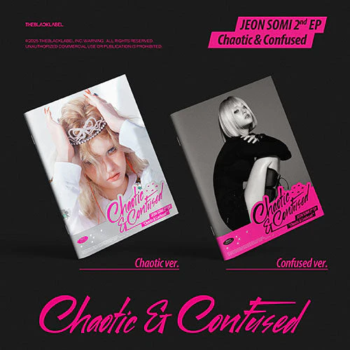 JEON SOMI - CHAOTIC & CONFUSED 2ND EP ALBUM STANDARD RANDOM