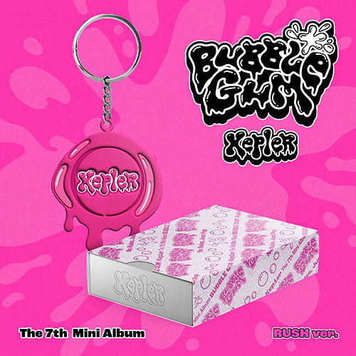 KEP1ER - BUBBLE GUM 7TH MINI ALBUM RUSH VER (KEYRING)