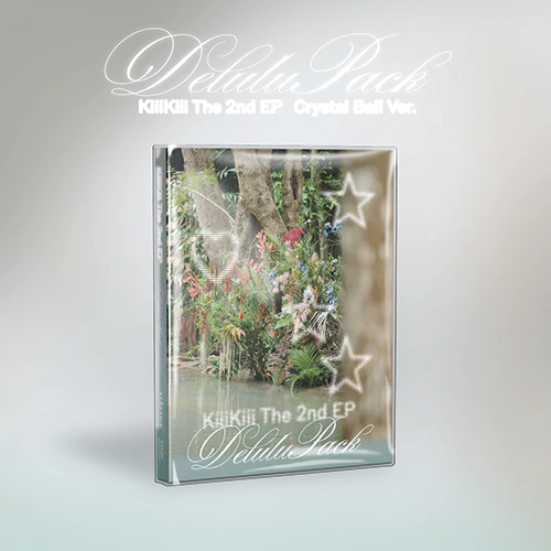 KIIIKIII - DELULU PACK 2ND EP ALBUM STANDARD CRYSTAL BALL VER