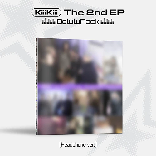 KIIIKIII - DELULU PACK 2ND EP ALBUM STANDARD HEADPHONE VER