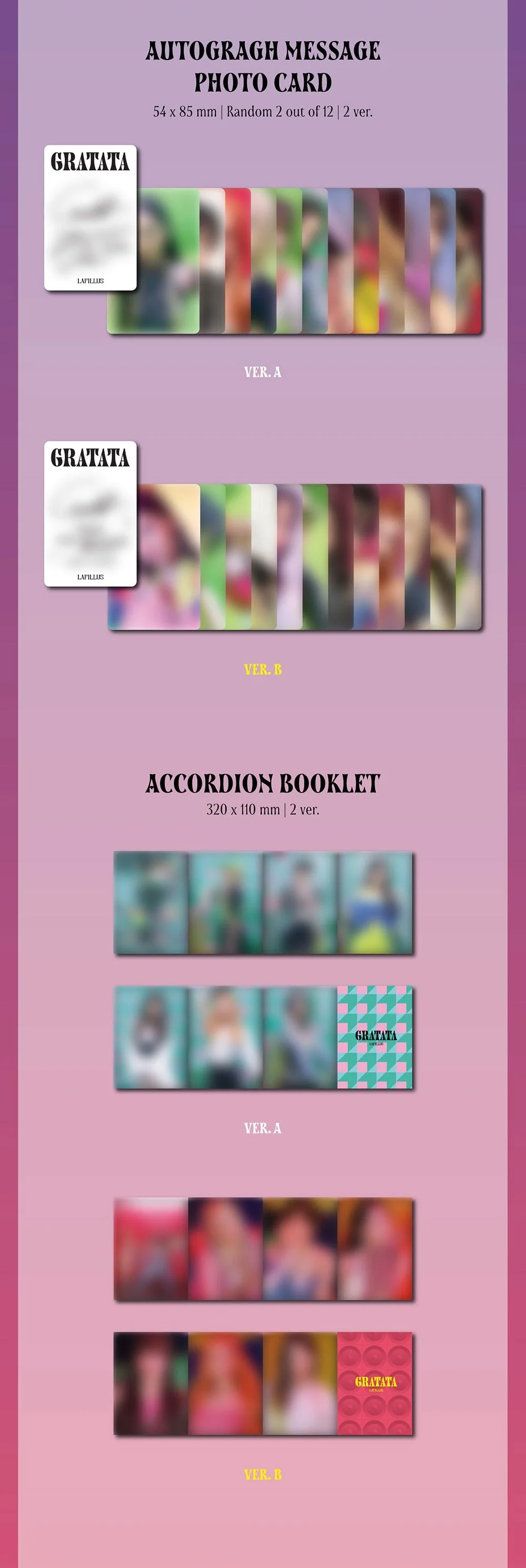 LAPILLUS - GIRLS ROUND PART.1 1ST MINI ALBUM (PLATFORM VER.) - Image 3