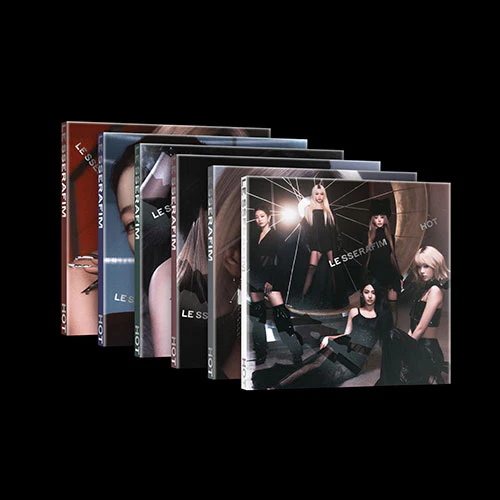 LE SSERAFIM - HOT 5TH MINI ALBUM COMPACT VER RANDOM