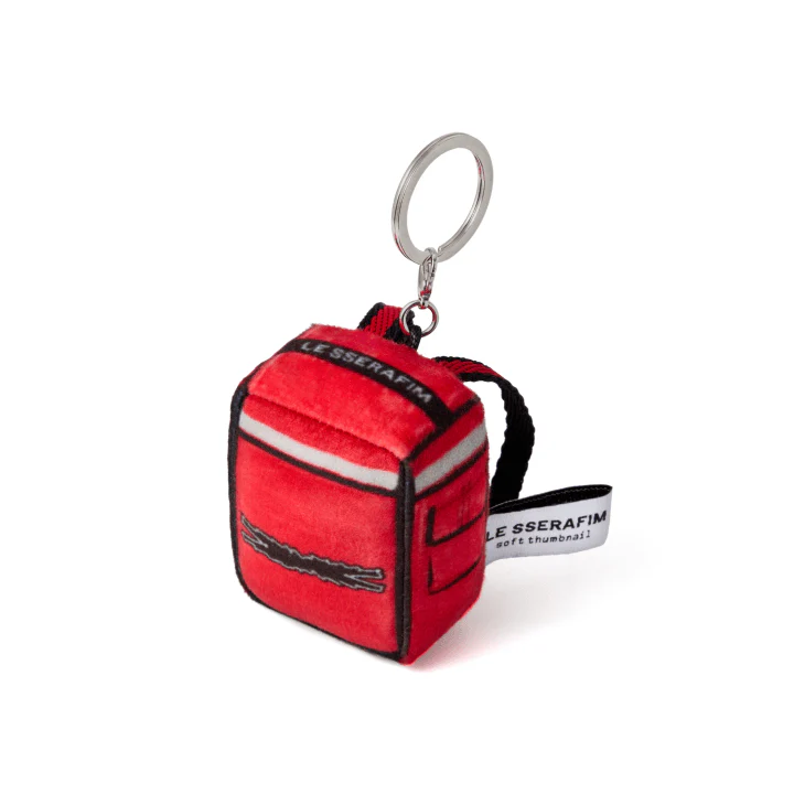 LE SSERAFIM - LE SSERAFIM x SOFT THUMBNAIL OFFICIAL MD DELIVERY BAG KEYRING