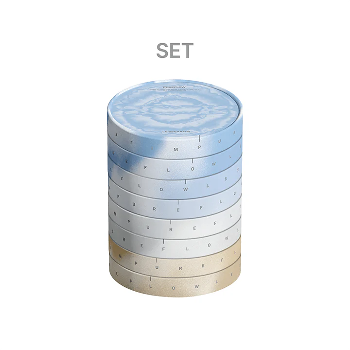 LE SSERAFIM - PUREFLOW 2ND ALBUM WEVERSE SHOP GIFT STANDARD VER SET