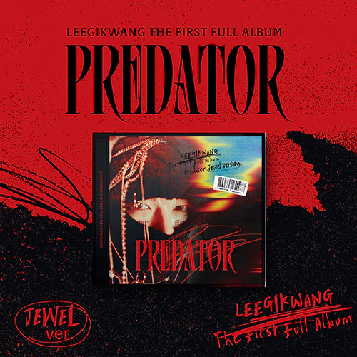 LEE GIKWANG - PREDATOR 1ST FULL ALBUM JEWEL VER.