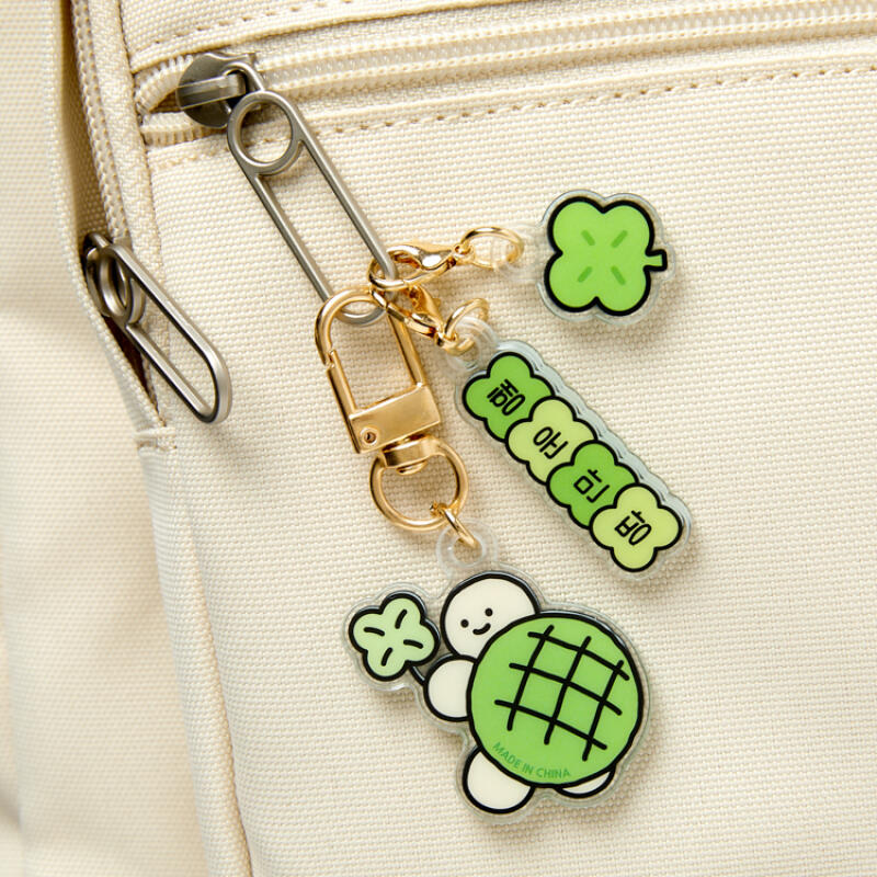 LUCKY TURTLE KEYRING CHARM SET