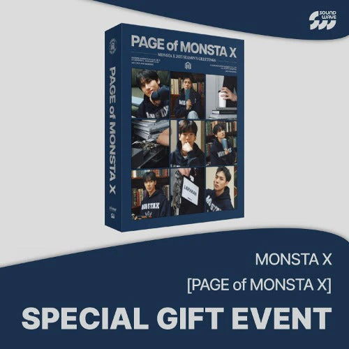MONSTA X - PAGE OF MONSTA X 2025 SEASON'S GREETINGS SOUNDWAVE GIFT