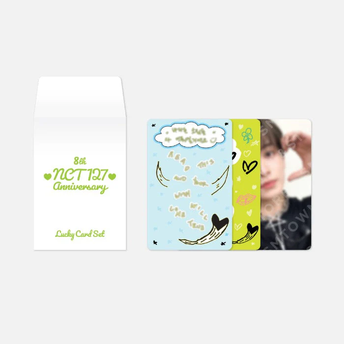 NCT 127 - 8TH ANNIVERSARY OFFICIAL MD LUCKY CARD SET