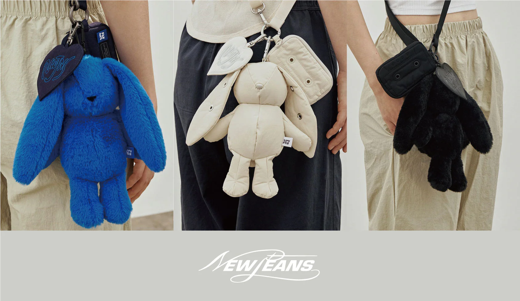NEWJEANS - NJ X COLLER MD RABBIT STRING POUCH