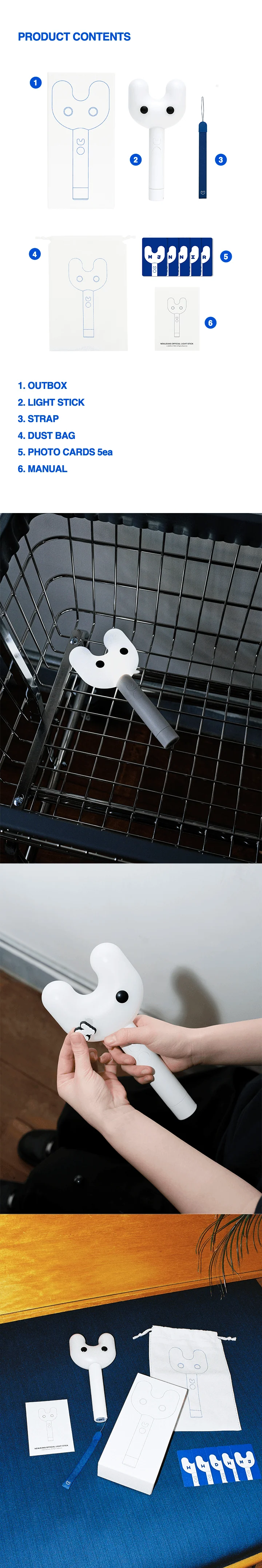 NEWJEANS - OFFICIAL LIGHT STICK & PARTS - Image 4