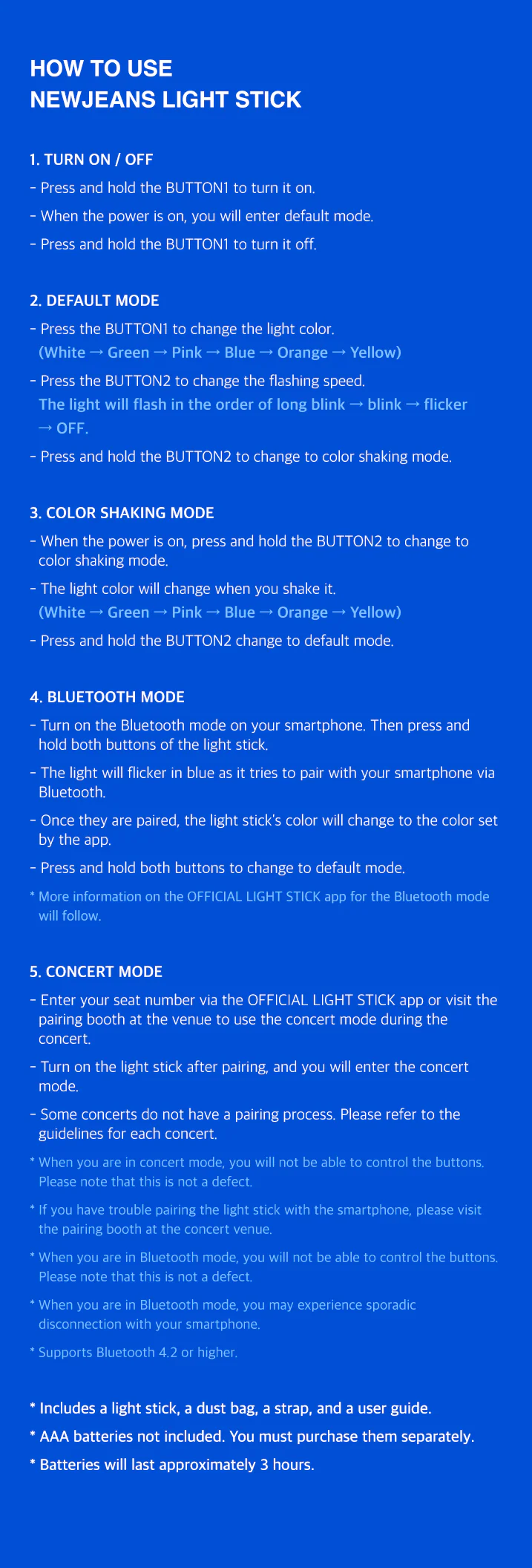 NEWJEANS - OFFICIAL LIGHT STICK & PARTS - Image 5
