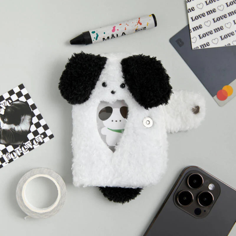 OPEN PLUSH PHOTOCARD BOOK BADOOGI