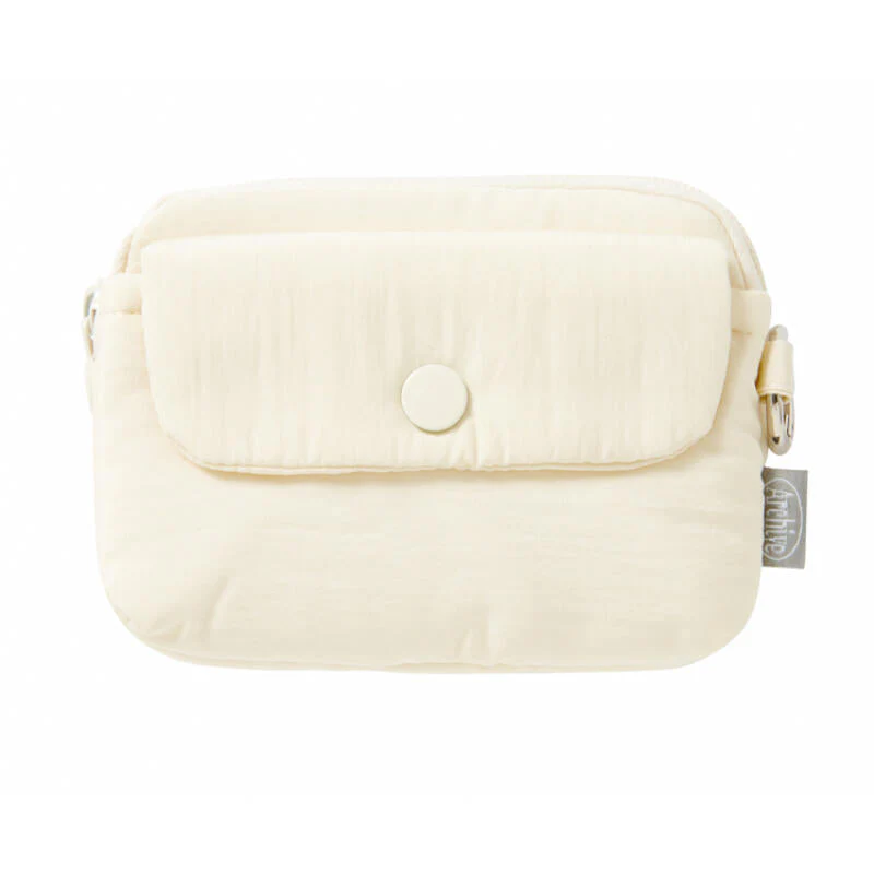 POCKET COIN POUCH IVORY