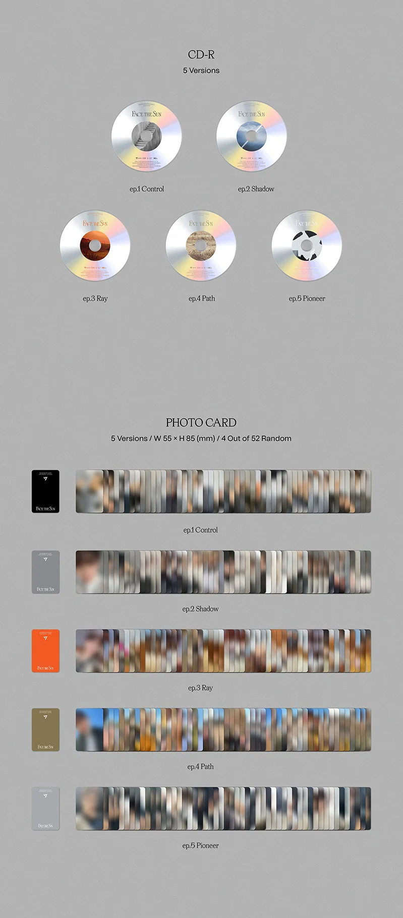 SEVENTEEN - 4TH FULL ALBUM FACE THE SUN - Image 4