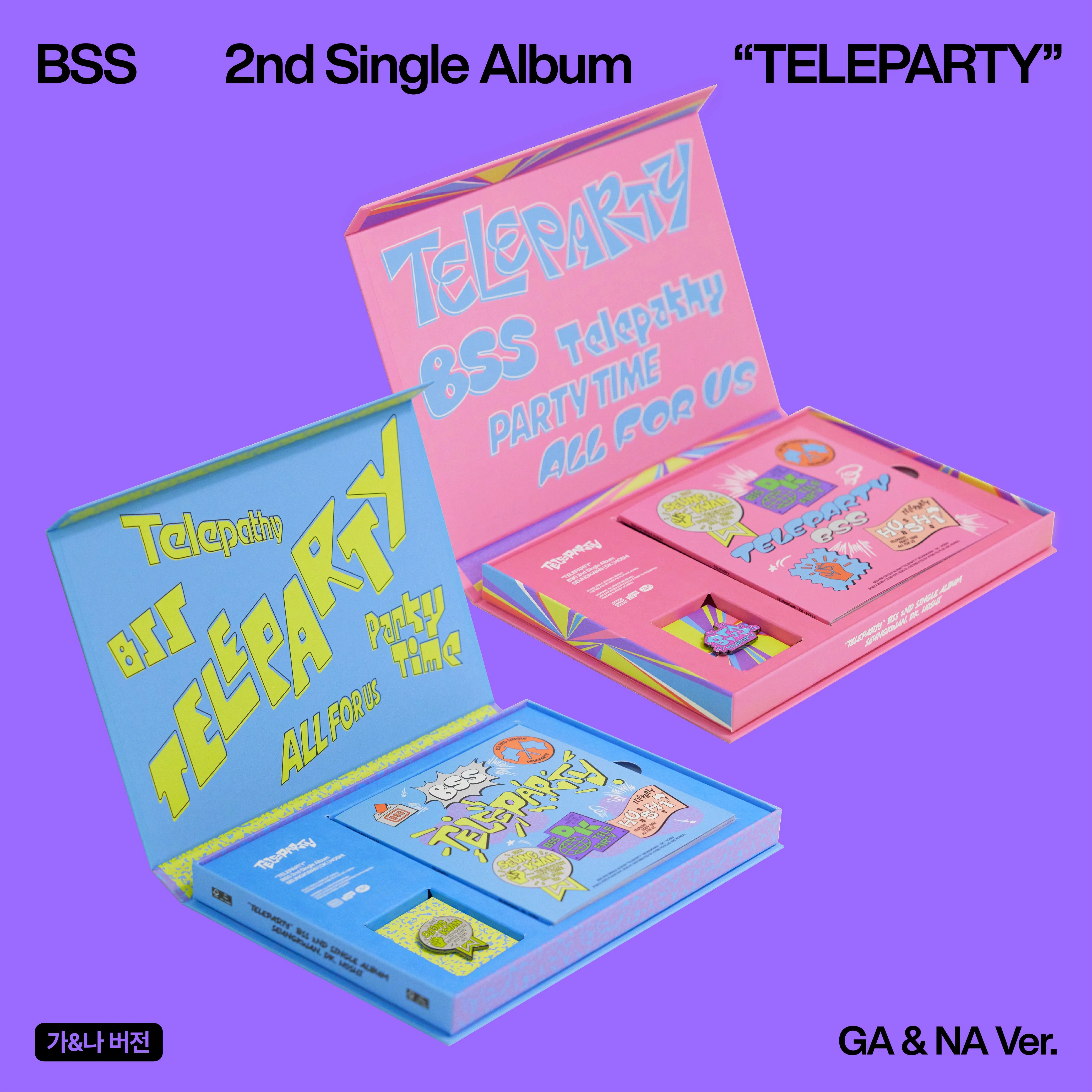 SEVENTEEN BSS - TELEPARTY 2ND SINGLE ALBUM STANDARD SET