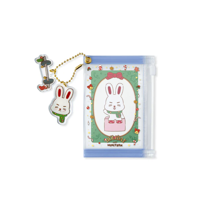 SEVENTEEN - HOLIDAY WITH MINITEEN OFFICIAL MD PVC POUCH PHOTO HOLDER