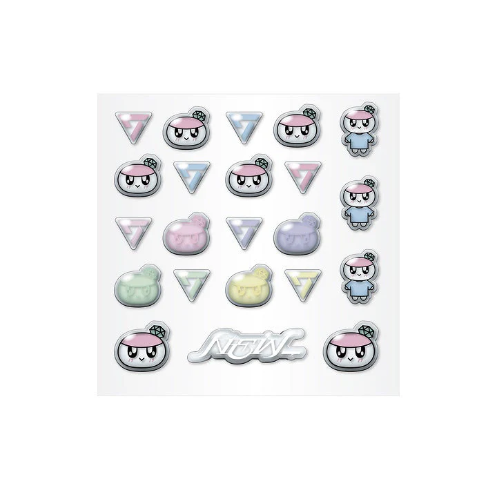 SEVENTEEN - NEW_ WORLD TOUR IN JAPAN OFFICIAL MD BONGBONGEE DECO STICKER