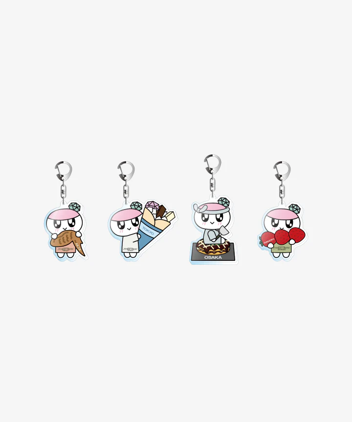 SEVENTEEN - RIGHT HERE WORLD TOUR IN JAPAN OFFICIAL MD THE CITY LOCAL BONGBONGEE KEYRING