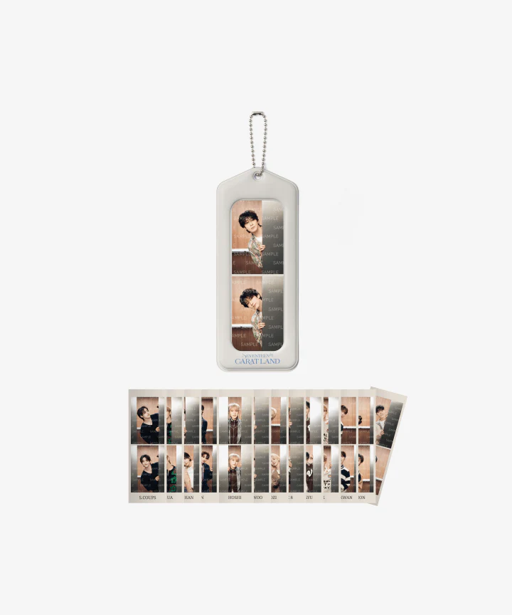 SEVENTEEN - SEVENTEEN IN CARAT LAND 8TH FAN MEETING OFFICIAL MD 2-CUTS PHOTO HOLDER SET