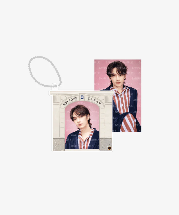 SEVENTEEN - SEVENTEEN IN CARAT LAND 8TH FAN MEETING OFFICIAL MD ACRYLIC PHOTO KEYRING