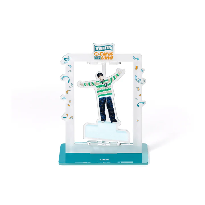 SEVENTEEN - SEVENTEEN IN CARATLAND 2025 9TH FAN MEETING OFFICIAL MD TURNING ACRYLIC STAND