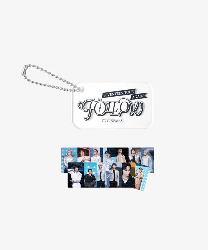 SEVENTEEN - TOUR 'FOLLOW' AGAIN TO CINEMAS OFFICIAL MD ACRYLIC KEYRING