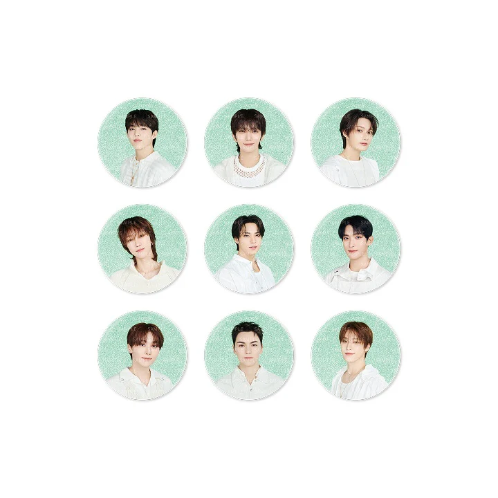 SEVENTEEN - YAKUSOKU 2026 JAPAN FANMEETING OFFICIAL MD CAN BADGE