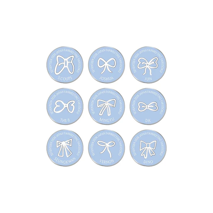 SEVENTEEN - YAKUSOKU 2026 JAPAN FANMEETING OFFICIAL MD PINS