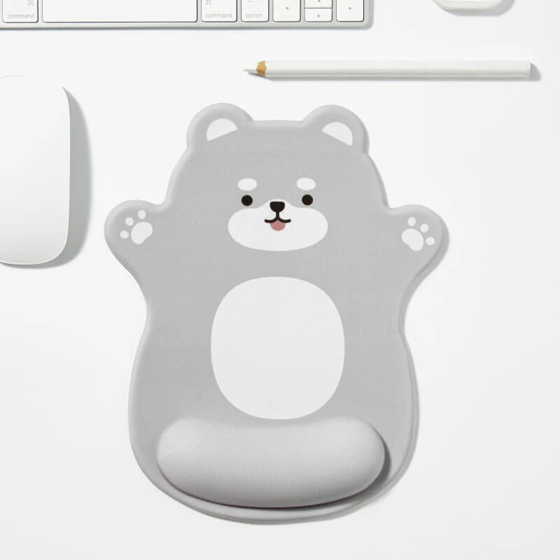 SHIBA WRIST SUPPORT MOUSE PAD