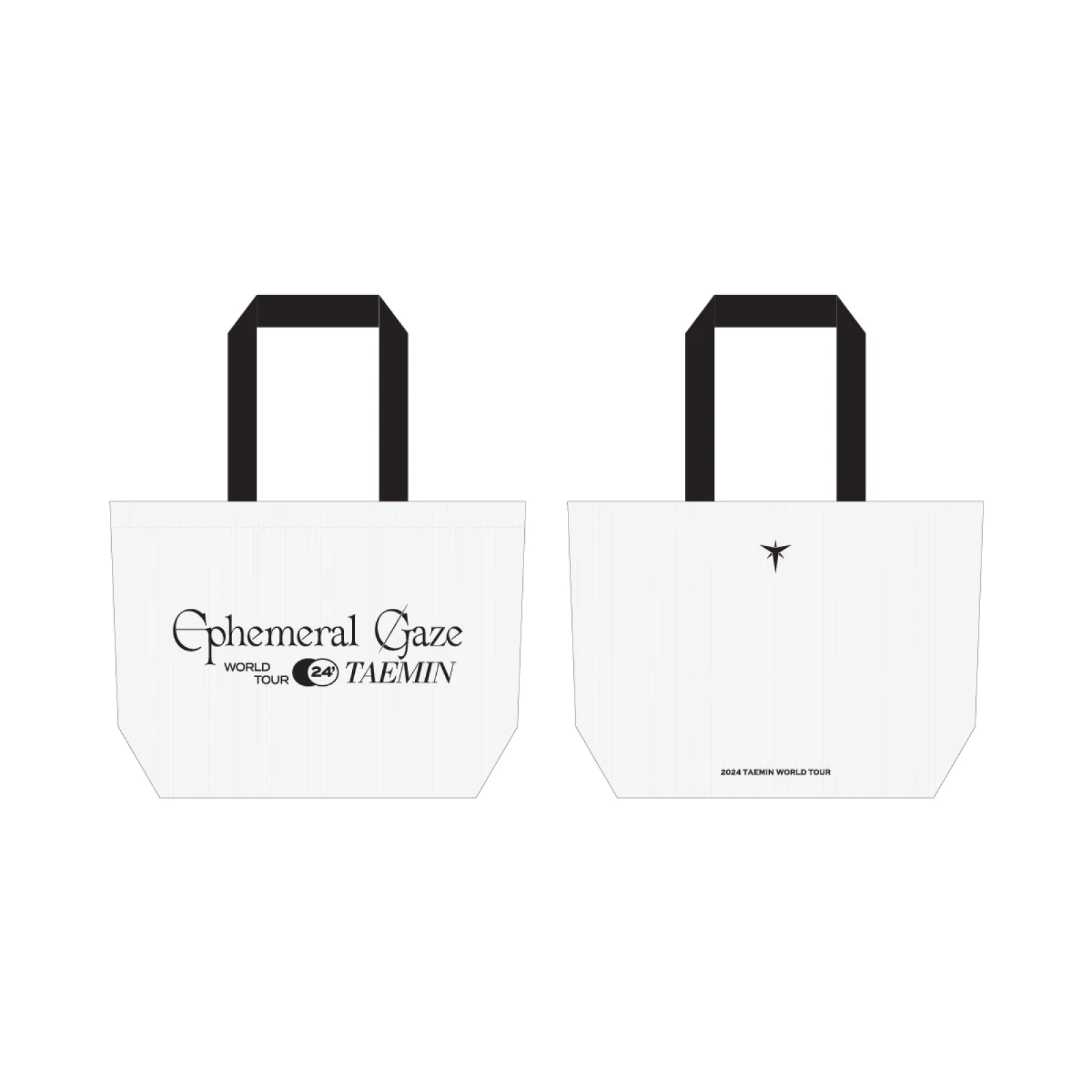 SHINEE TAEMIN - EPHEMERAL GAZE 2024 WORLD TOUR OFFICIAL MD REUSABLE BAG