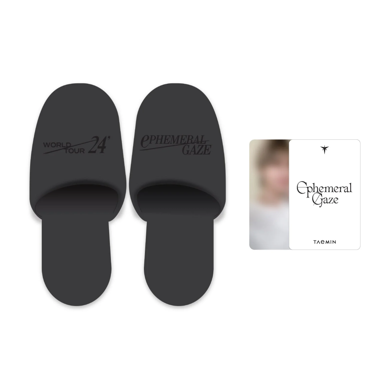 SHINEE TAEMIN - EPHEMERAL GAZE 2024 WORLD TOUR OFFICIAL MD ROOM SLIPPER