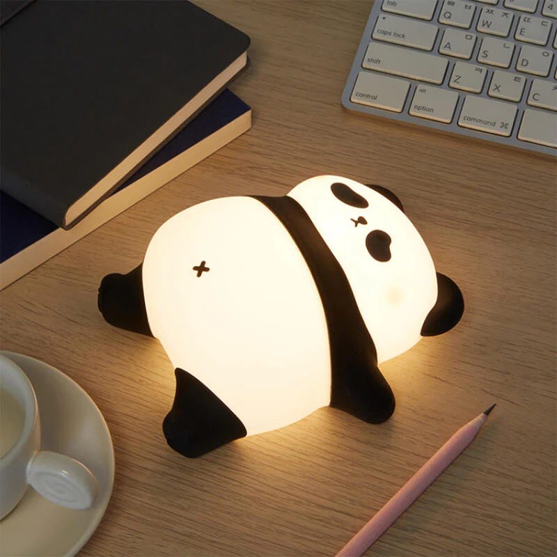 SILICON MOOD LAMP CHUBBY PANDA