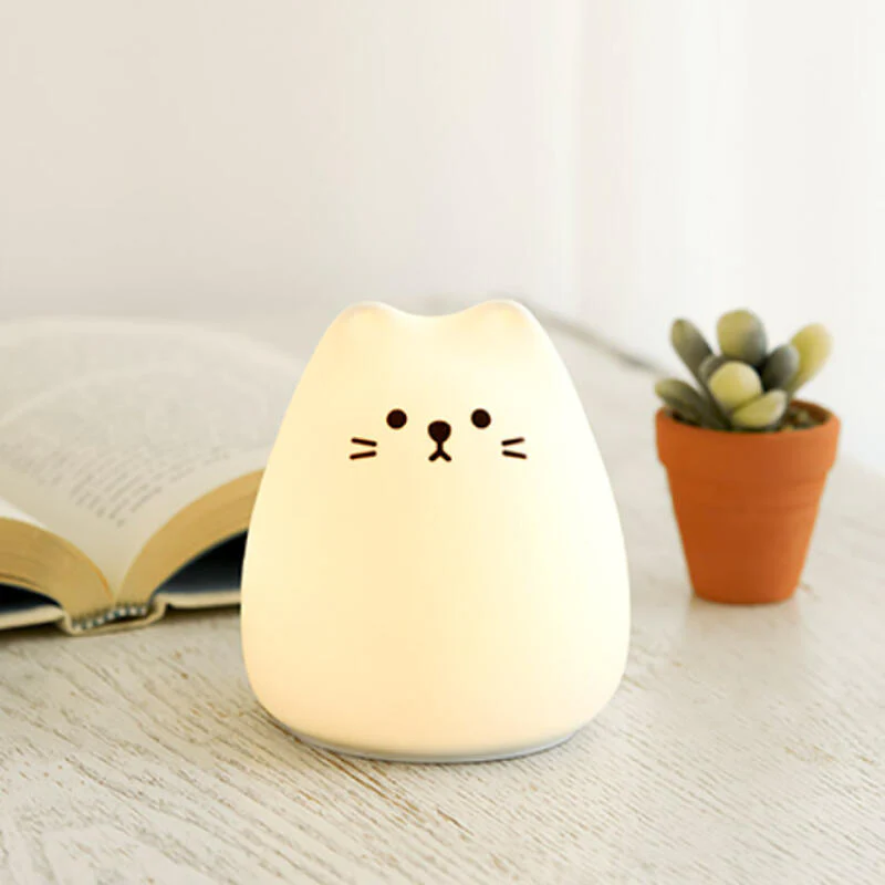 SILICON MOOD LAMP MINI CAT