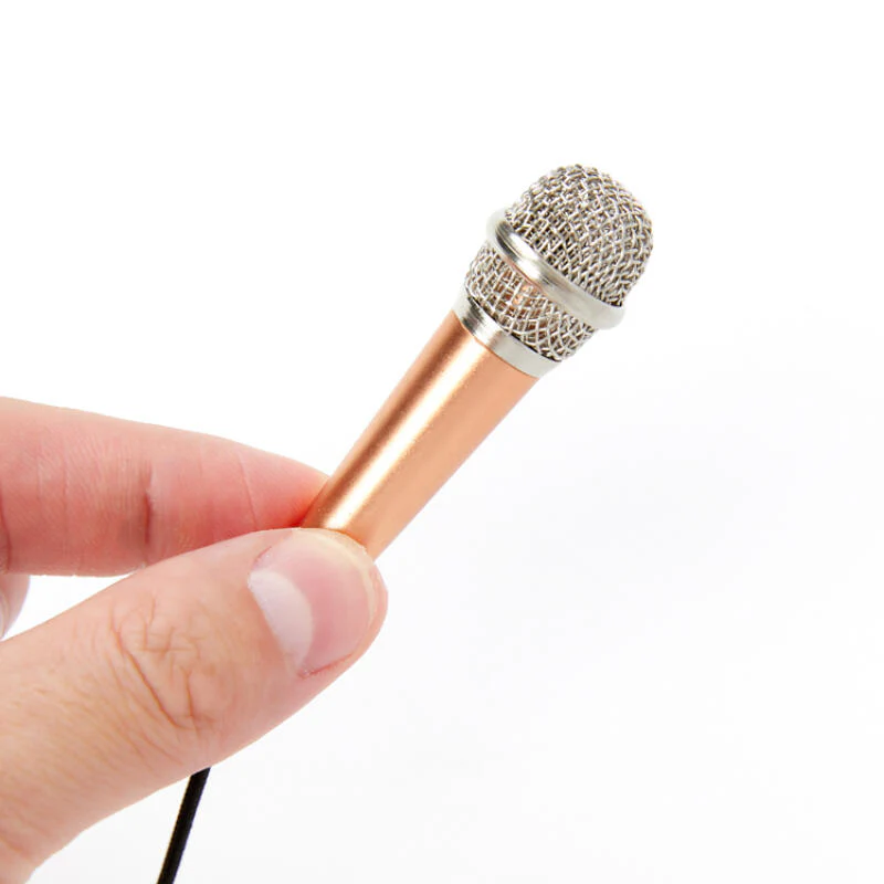 SMARTPHONE MINI MICROPHONE ROSE GOLD C-TYPE