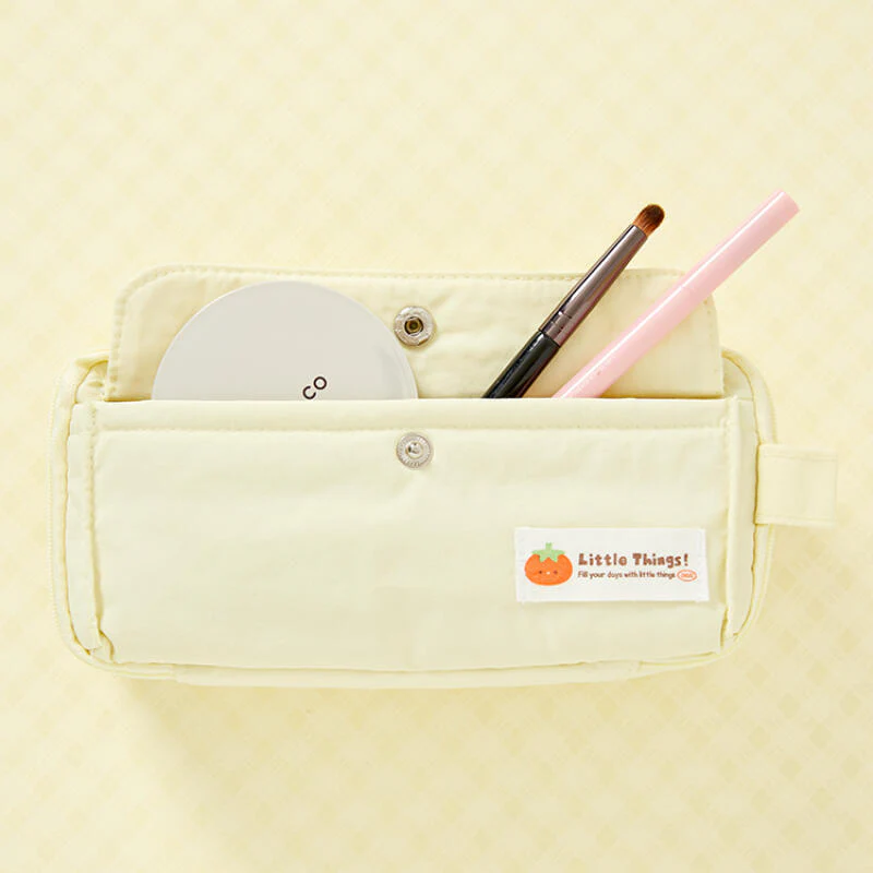SNAP POCKET POUCH YELLOW