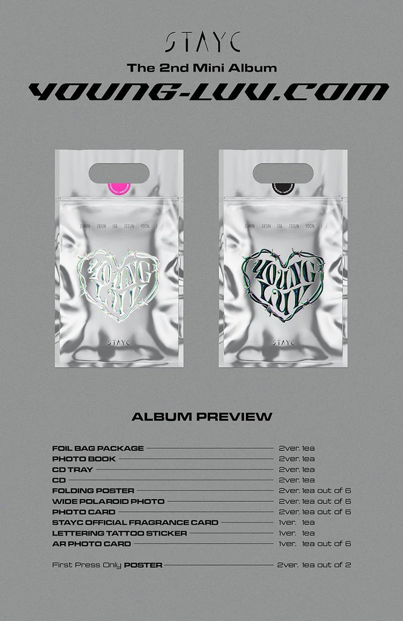 STAYC - 2ND MINI ALBUM YOUNG-LUV.COM - Image 2