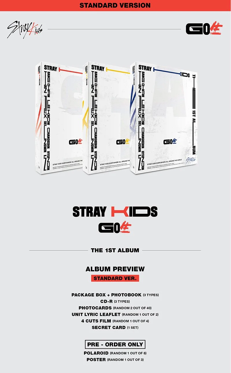 STRAY KIDS - 1ST OFFICIAL ALBUM [GO生] STANDARD VER. - Image 2
