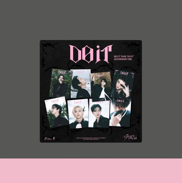 STRAY KIDS - DO IT SKZ IT TAPE ALBUM FANS SHOP VIDEO CALL EVENT GIFT ACCORDION VER RANDOM