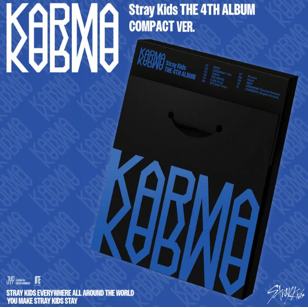 STRAY KIDS - KARMA 4TH ALBUM COMPACT VER NO POB