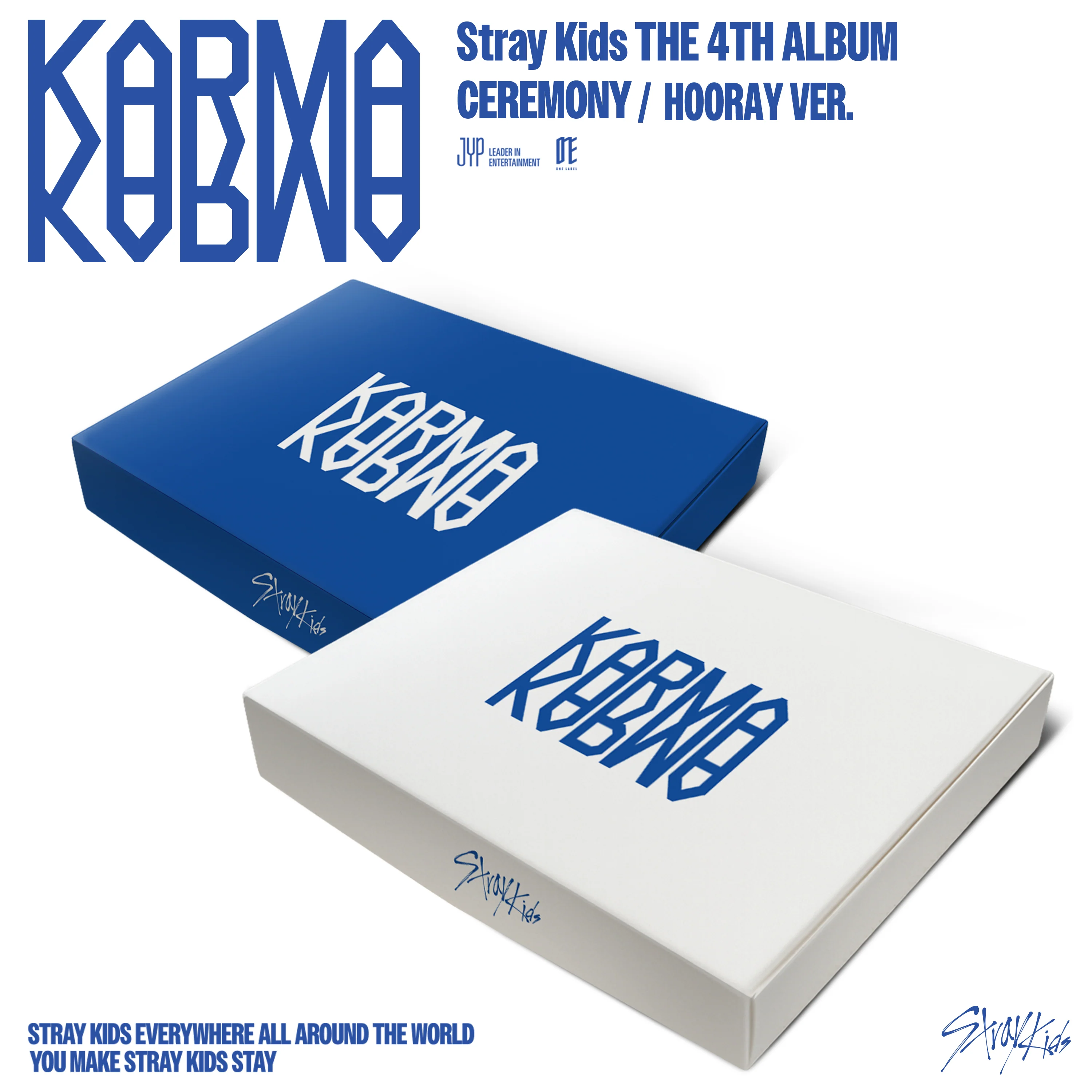 STRAY KIDS - KARMA 4TH ALBUM STANDARD SET