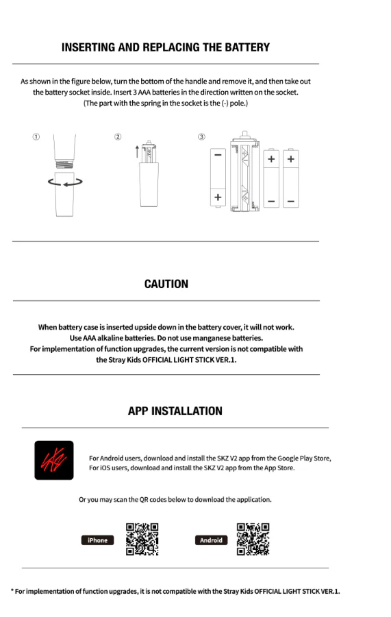 STRAY KIDS - OFFICIAL LIGHT STICK VER.2 - Image 4