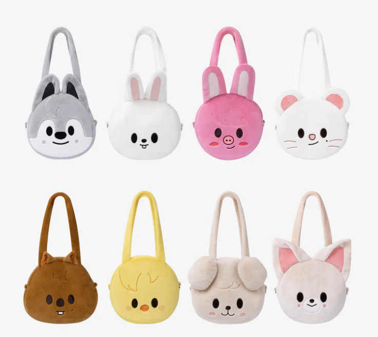 STRAY KIDS - SKZOO EVERYWHERE ALL AROUND IN SEOUL OFFICIAL MD FACE SHOULDER BAG
