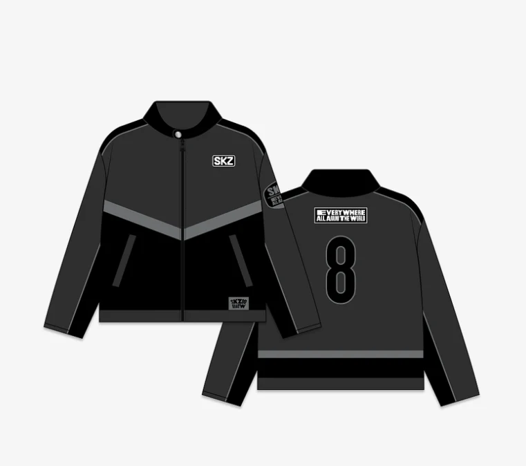 STRAY KIDS - SKZOO EVERYWHERE ALL AROUND IN SEOUL OFFICIAL MD RACING JACKET SEOUL VER