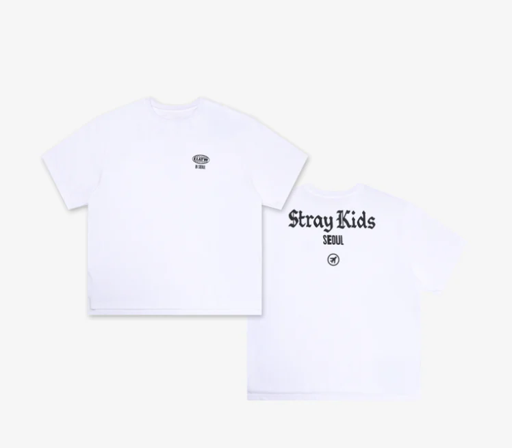 STRAY KIDS - SKZOO EVERYWHERE ALL AROUND IN SEOUL OFFICIAL MD T-SHIRT SEOUL VER