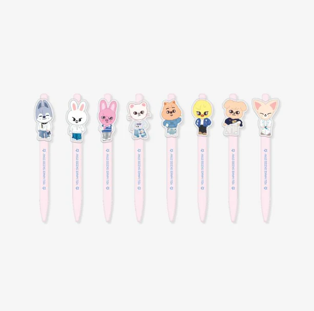 STRAY KIDS - STAY IN OUR LITTLE HOUSE 6TH FANMEETING OFFICIAL MD SKZOO GEL PEN