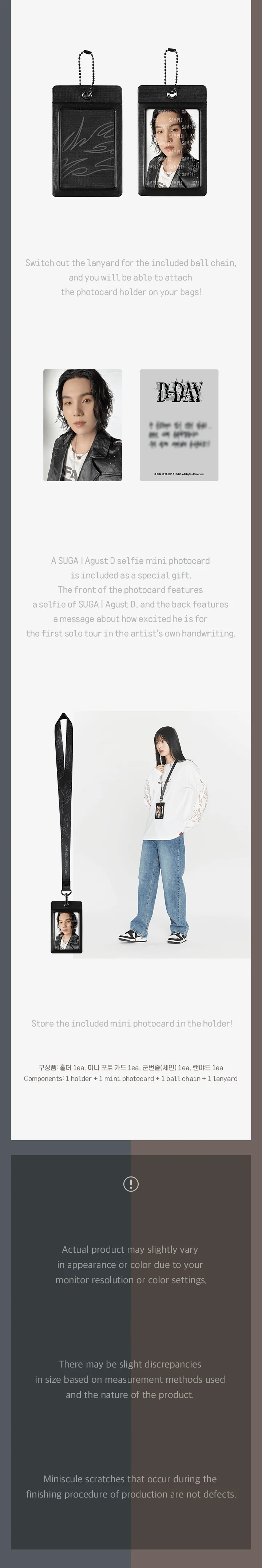 SUGA - AGUST D TOUR D-DAY OFFICIAL MD - Image 30