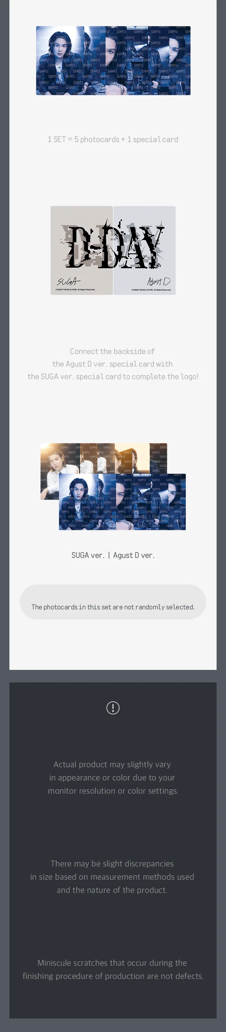 SUGA - AGUST D TOUR D-DAY OFFICIAL MD - Image 4