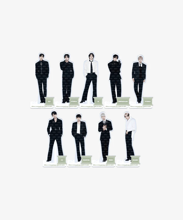 &TEAM - SECOND TO NONE CONCERT TOUR OFFICIAL MD ACRYLIC STAND